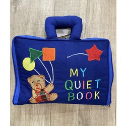DYLES Quite Book Blue - Fabric Activity Book