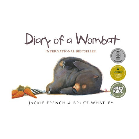 Diary of a Wombat -Board Book: Picture Book