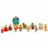 The Freckled Frog - Wooden Fairy Tale Characters 12pc