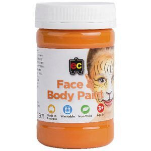 EC Face & Body Paint Orange 175ml