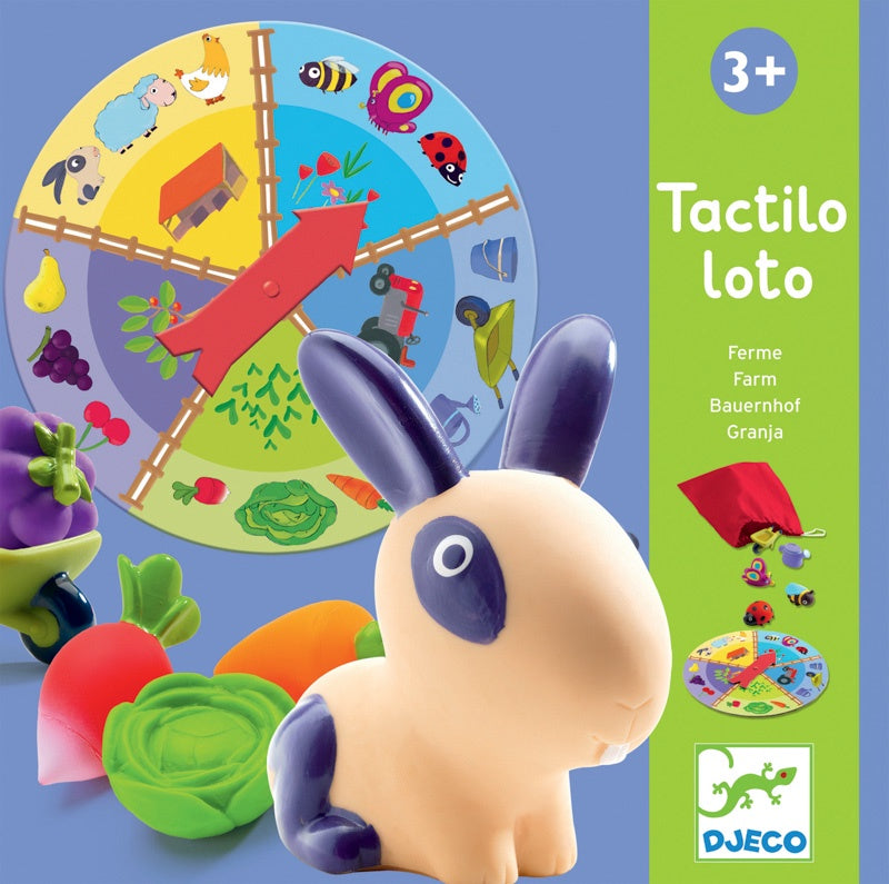 DJECO Games Tactilo Lotto Farm