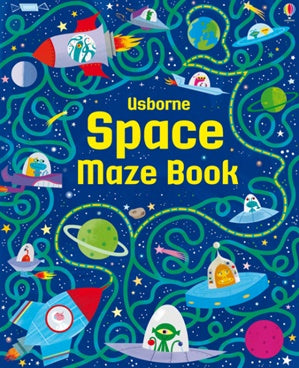 Space Maze Book - Paperback