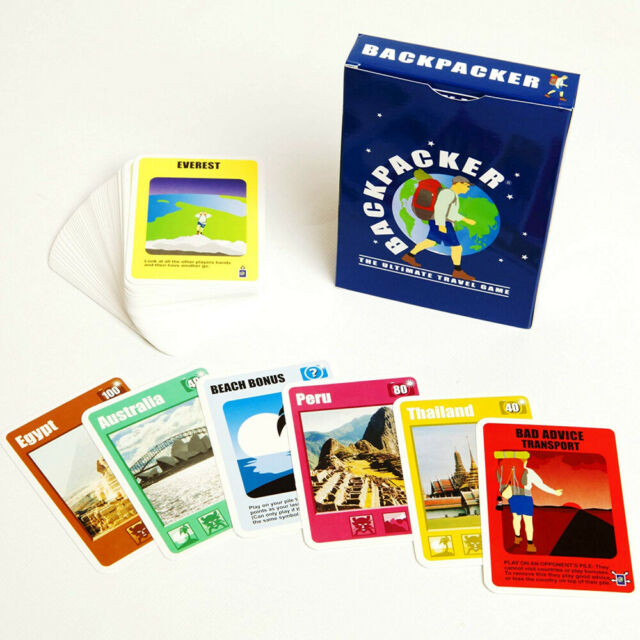 Backpacker Card Game -  Ultimate Travel Game