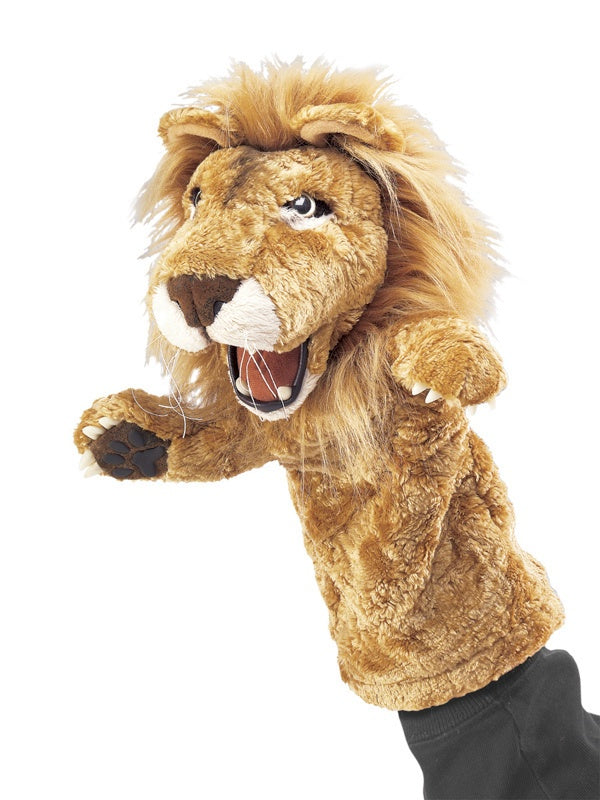 FOLKMANIS STAGE  PUPPET - Lion Stage Puppet