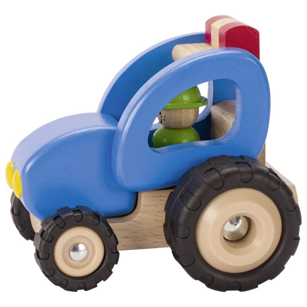 GOKI Vehicle - Tractor Small - Wooden