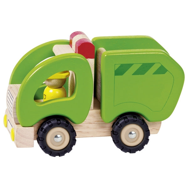 GOKI Vehicle - Garbage Truck Small - Wooden