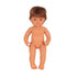 Miniland Doll - Anatomically Correct Baby, Caucasian Boy, Red Head, 38 cm - polly