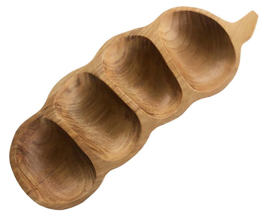 PAPOOSE Open Ended - Tamarind Sorting Bowl - Natural Wooden