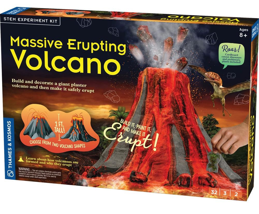THAMES & KOSMOS - Massive Erupting Volcano - Magnetic Science Kit