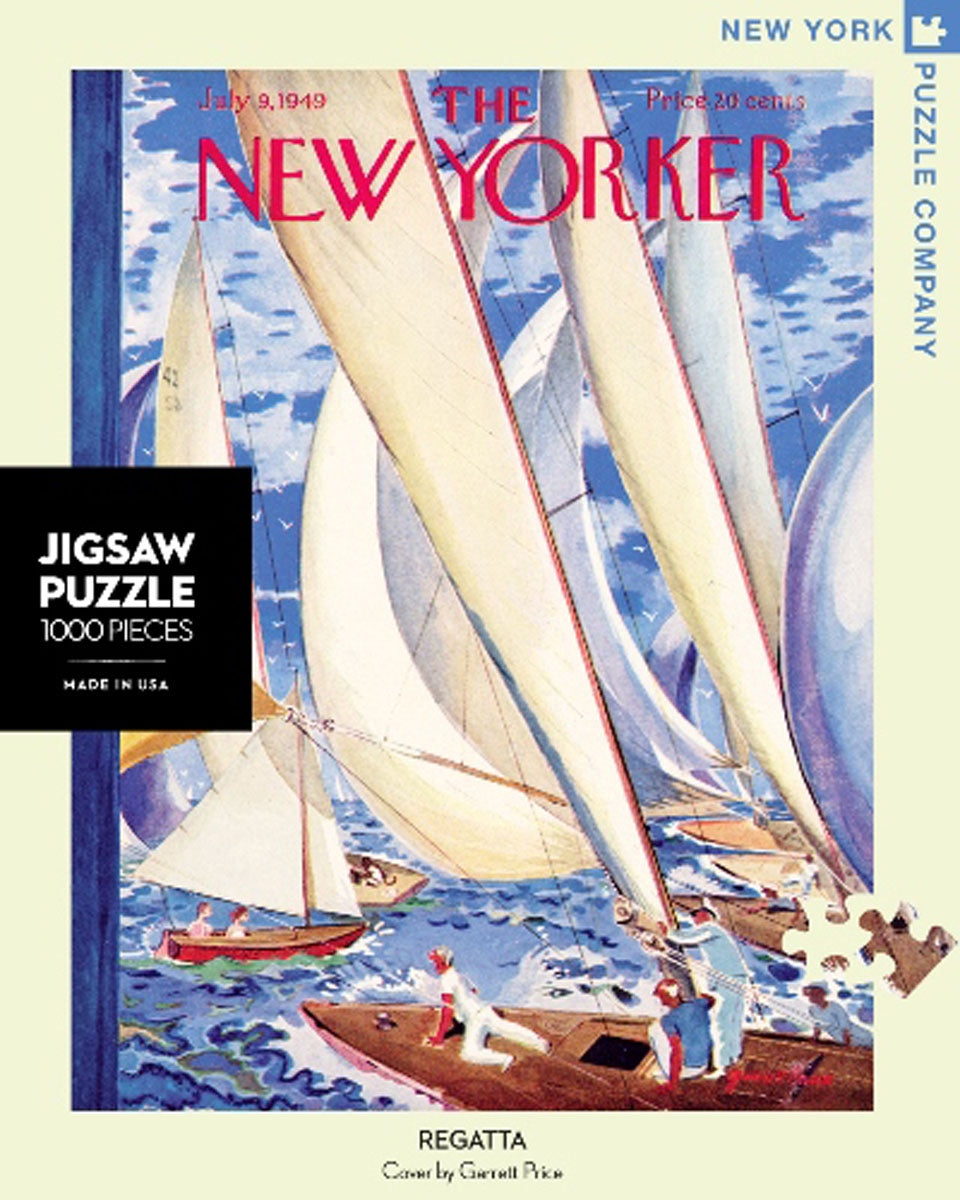 New York Puzzle Co. - Regatta - 1000 pc