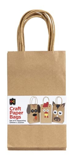EC Craft Paper Bags Set of 5