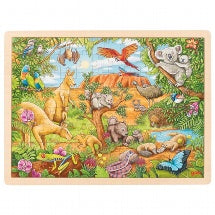 GOKI - Puzzle - Australian Animals - 96 Piece