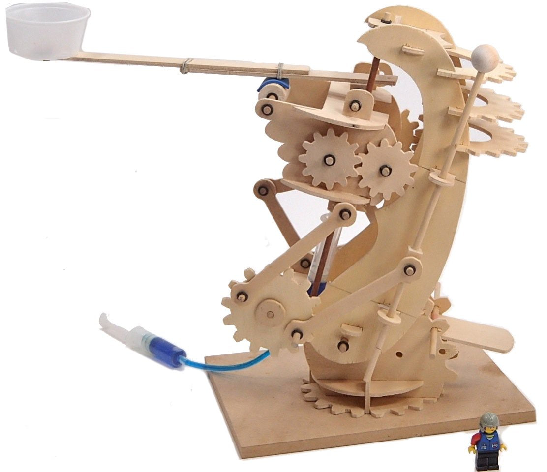Hydraulic Gearbot - Wooden Construction DIY Kit