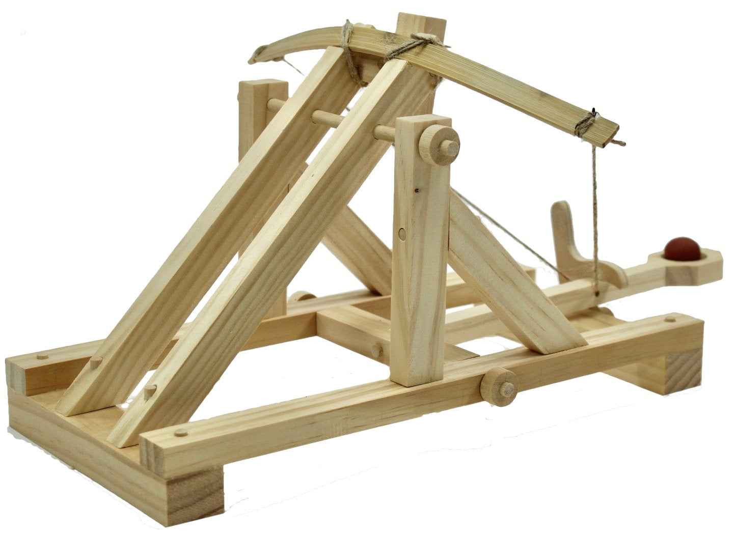 Pathfinders - Roman Catapult Wooden Kit - Wooden Construction DIY Kit