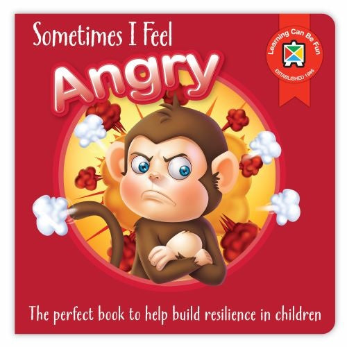 Sometimes I Feel Angry Book-Book of Feelings