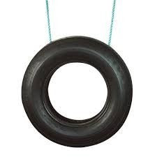 Outdoor Play Equipment - Vertical Tyre Swing -  2 point