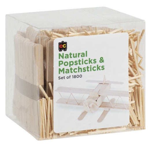 EC - Popsticks and Matchsticks Natural Packet 1800