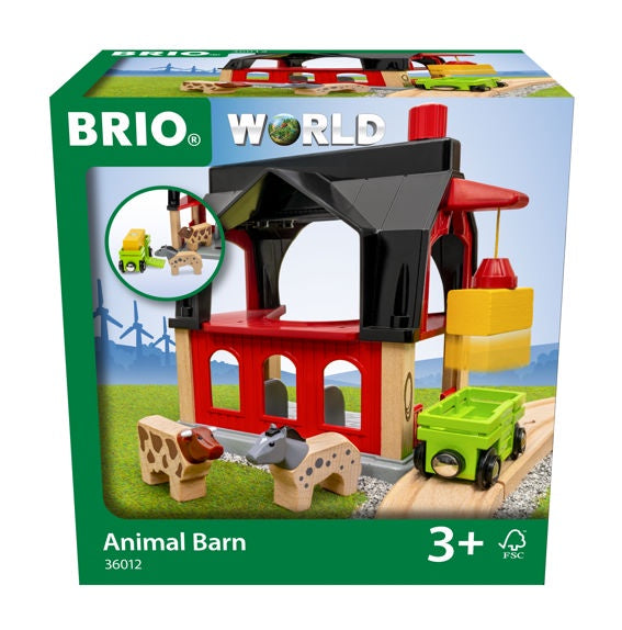 BRIO - Animal Barn Set - 6 Piece - 36012