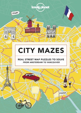 Lonely Planet - City Mazes - Activity Book - Hardback