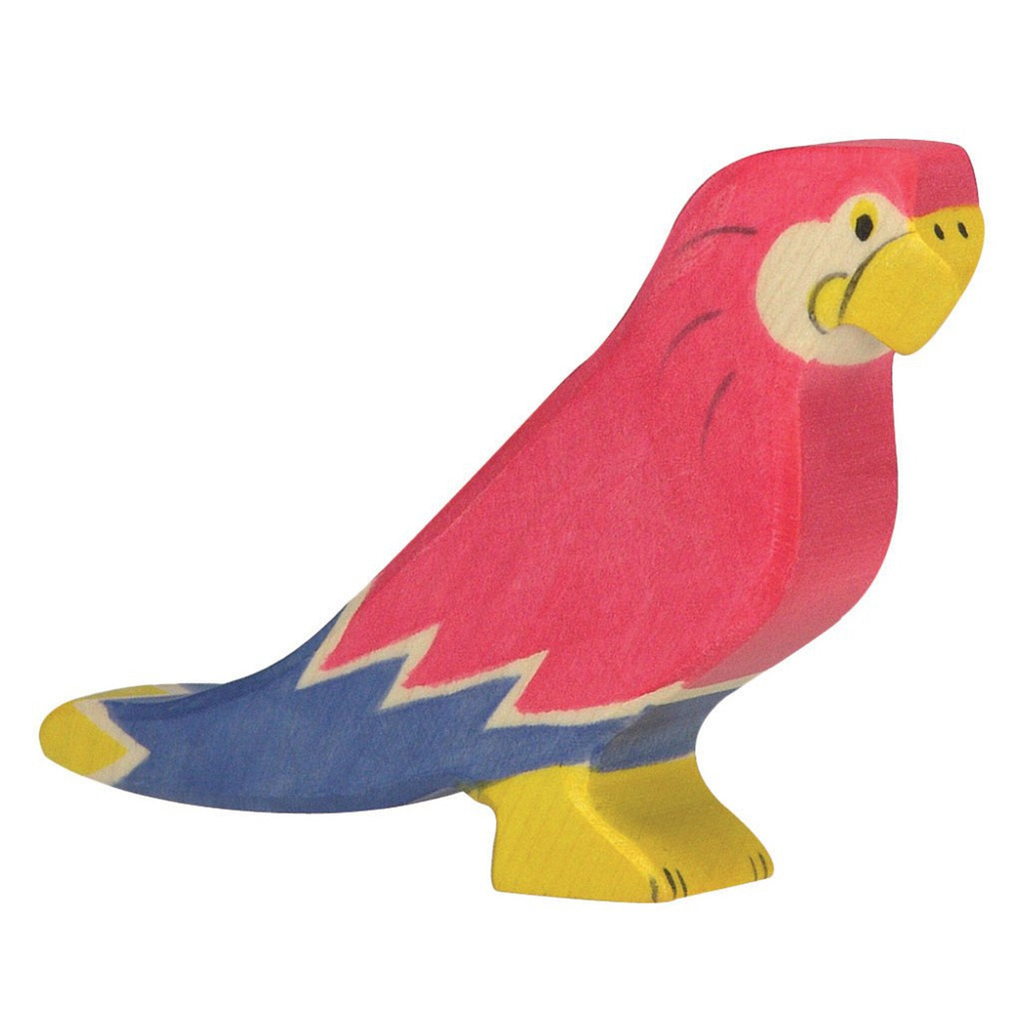 Holztiger - Parrot - Red