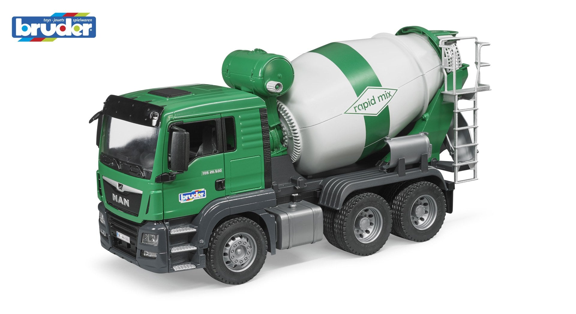 BRUDER - BR1:16 MAN TGS Cement mixer truck - 3710