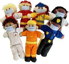 PAPOOSE Dolls - Everyday Heroes Felt - Set of 7