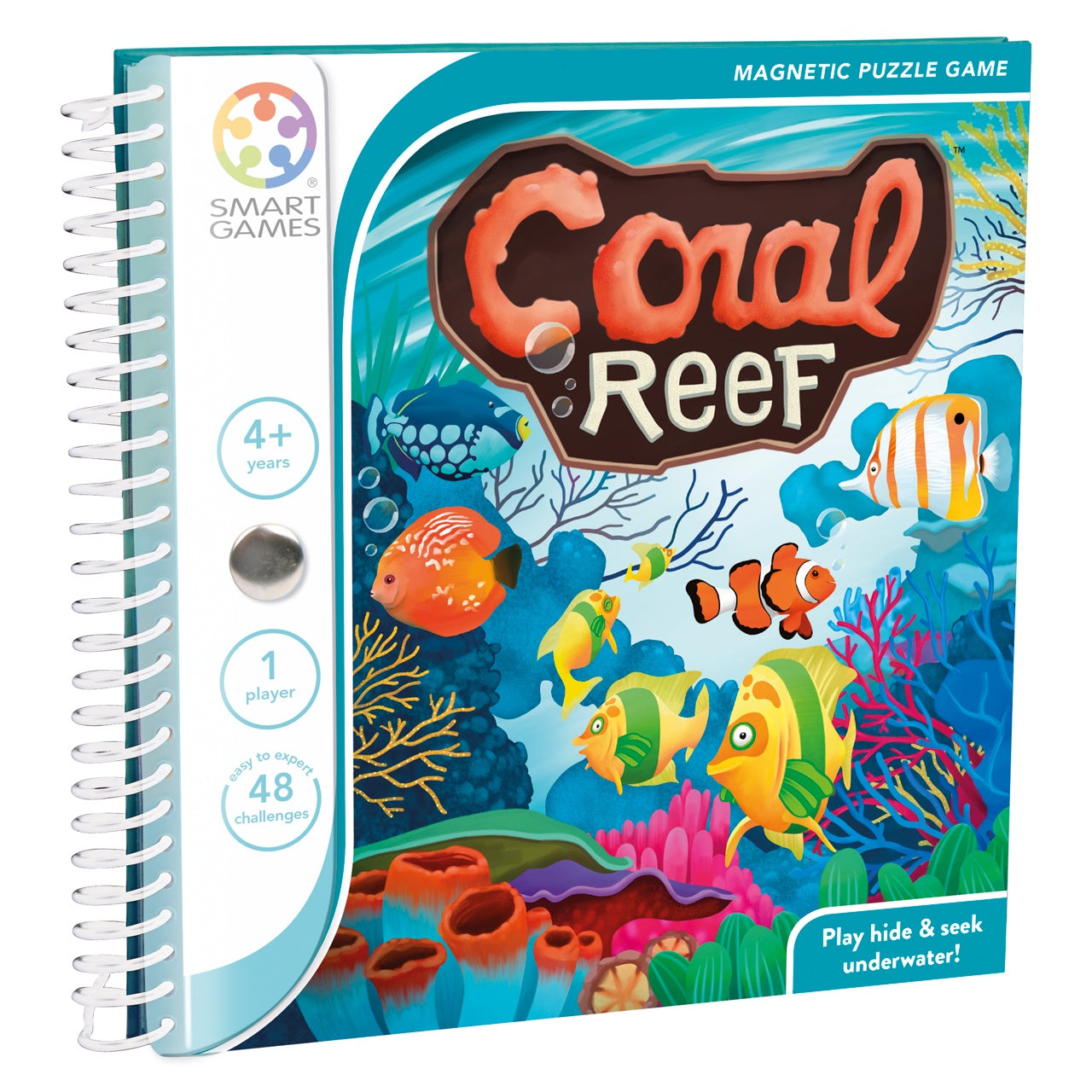SMART GAMES - Magnetic Travel Game -  Coral Reef