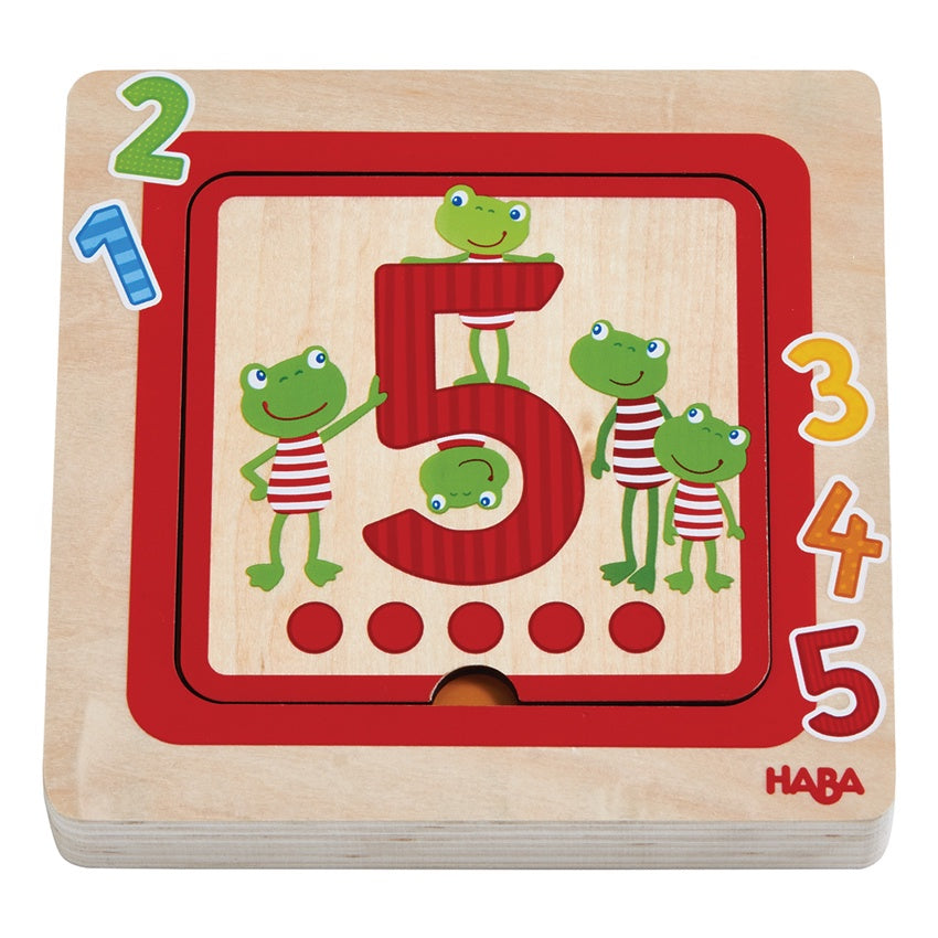 HABA Layer Puzzle - Counting - 5 Layers