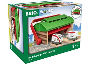 BRIO Destination - Train Garage w Handle 3 pcs - 33474
