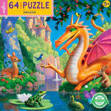 EEBOO - Puzzle - Dragon - 64 Piece