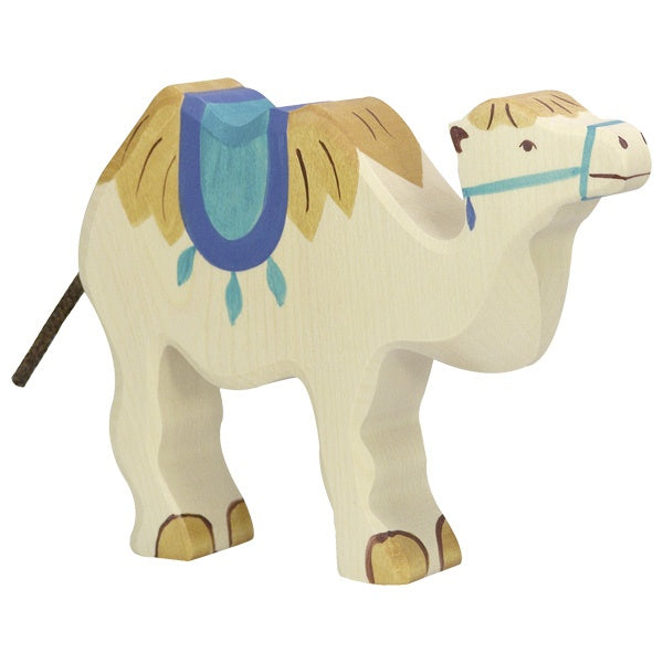 HOLZTIGER Camel with  Saddle - 80165