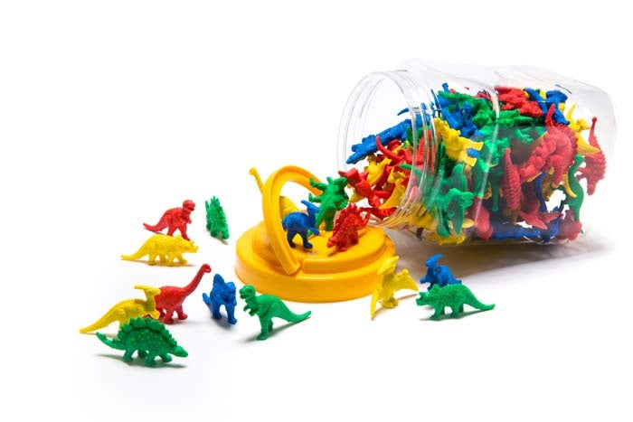 Learning Can Be Fun - Dinosaur Counters - Jar of 128