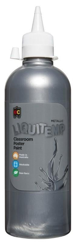 EC Liquitemp Metallic Paint - 500ml - Silver