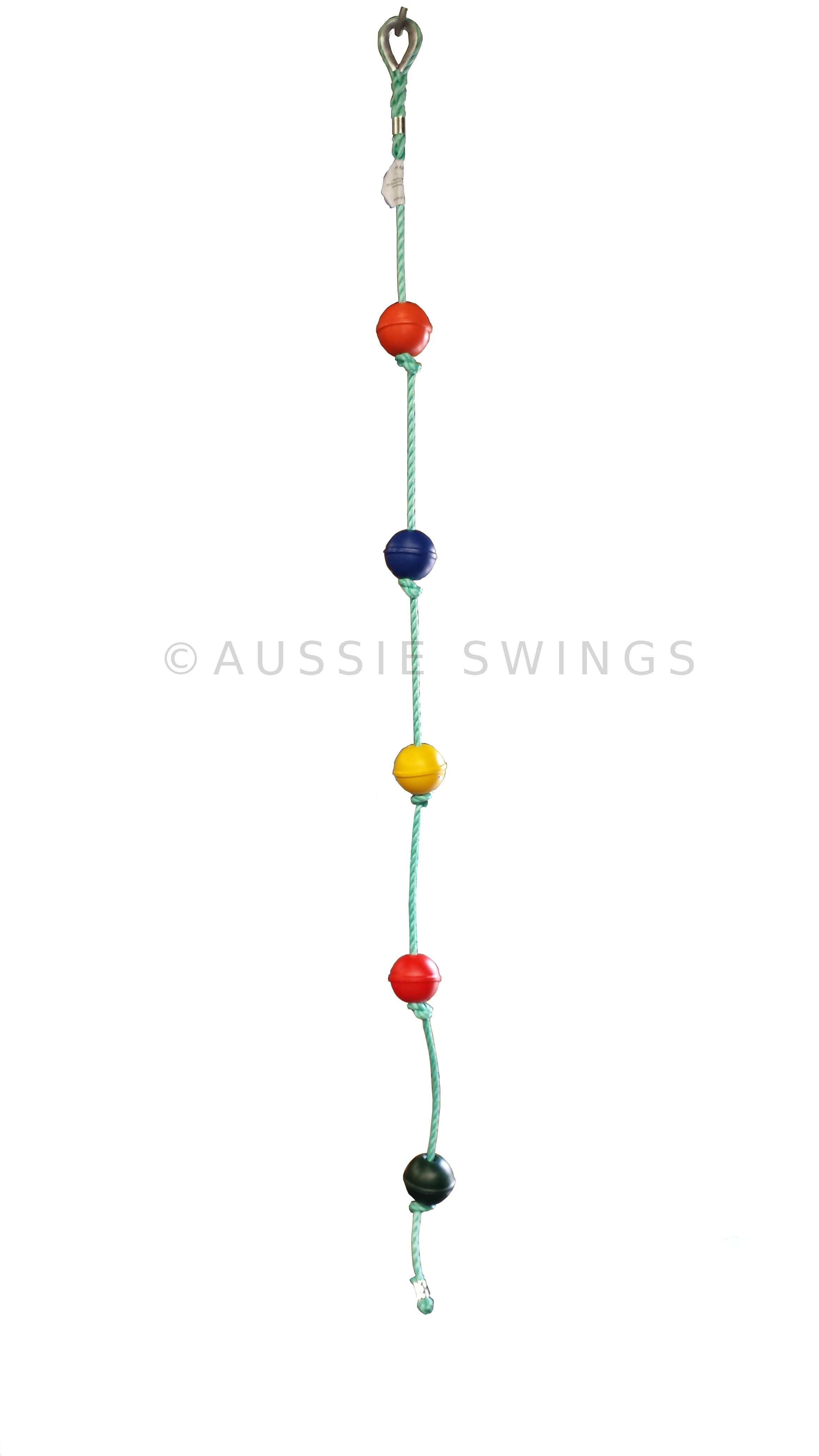 Outdoor Play Equipment -  Coloured Ball Rope