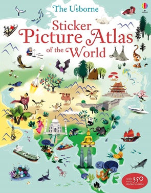 Picture Atlas of the World - Sticker Book