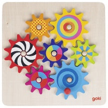 GOKI - Cog Wheel Puzzle - Wooden
