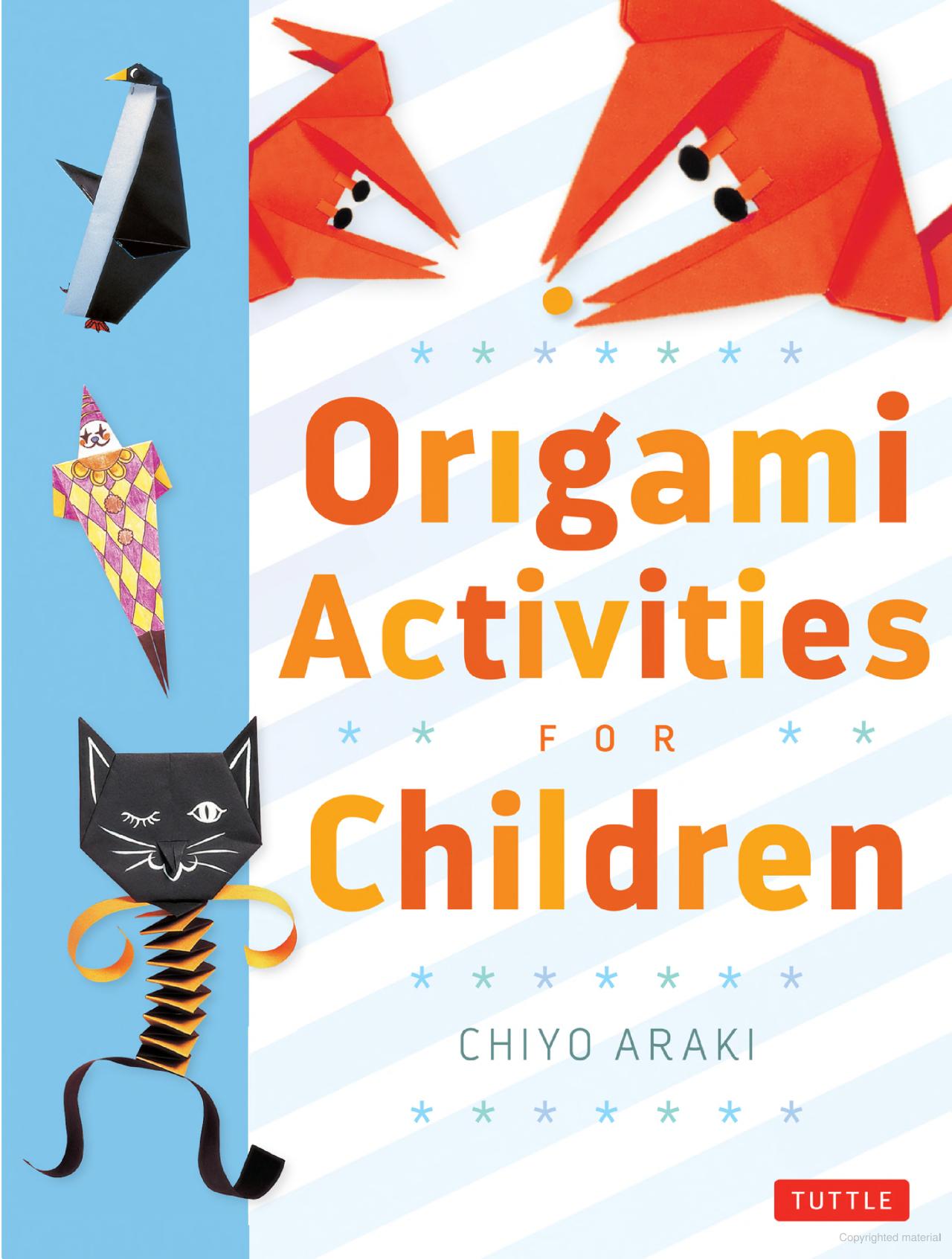 Origami Activities for Children - Activity Book