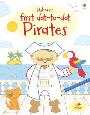 First Dot-To-Dot Pirates - Activity paperback Book