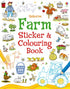 Usbone - Sticker and Colouring paperback Book - Farm