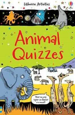 USBORNE Animal Quizzes - Activity Book