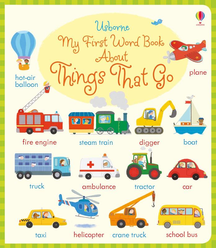 My First Word Book About That’s that Go - Board Book