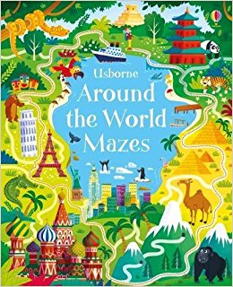 Around The World Mazes - Activity Book