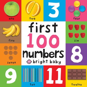First 100 Numbers - Board Book - Bright Baby