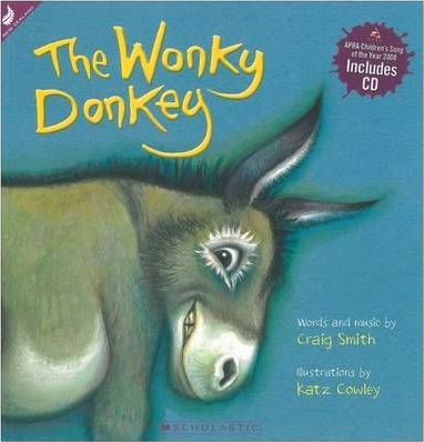The Wonky Donkey Book (with CD) - Paperback