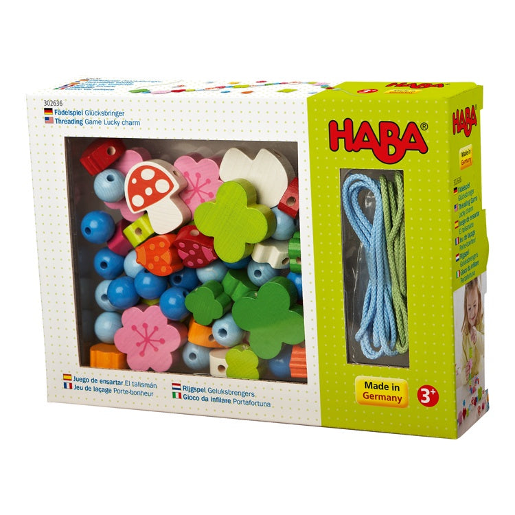 HABA Threading Game - Lucky Charm - Wooden