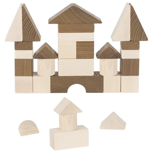 GOKI Nature - Building Blocks - 30 Piece - Wooden