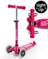 MICRO SCOOTER - Mini Micro Deluxe Led Scooter - Pink