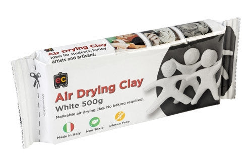 EC Air Drying Clay White 500g