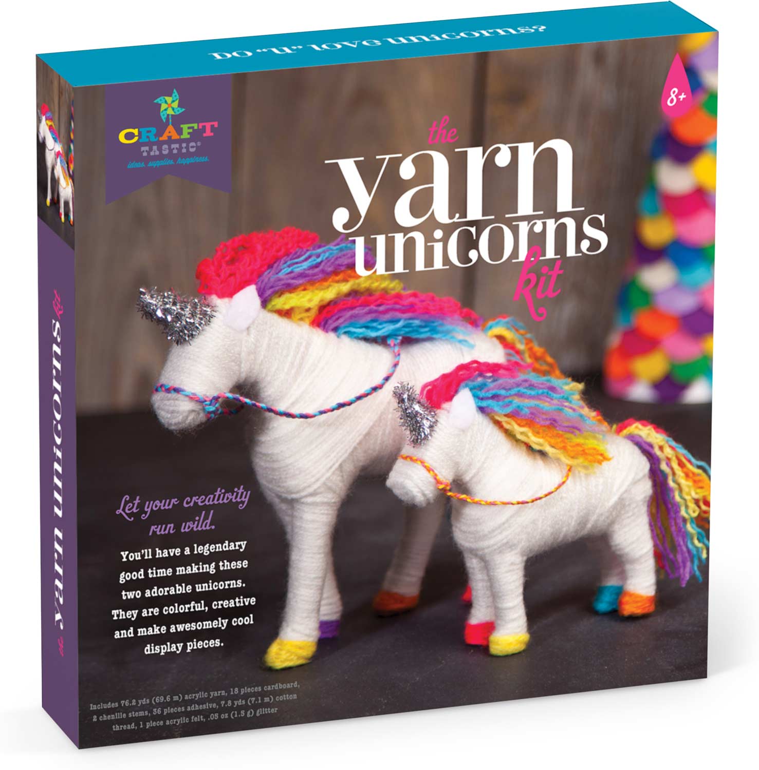ANN WILLIAMS  - Craft-tastic Yarn Wrapped Unicorns