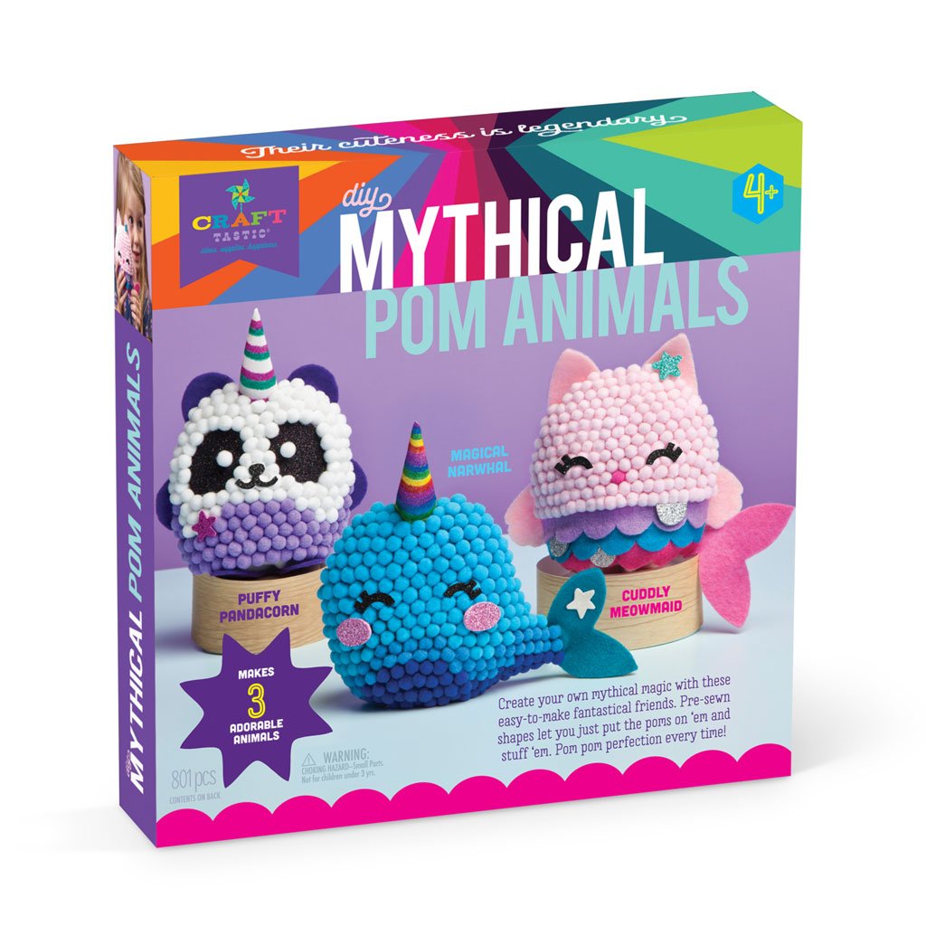 ANN WILLIAMS  - Craft-tastic DIY Mythical Pom Pom Animals